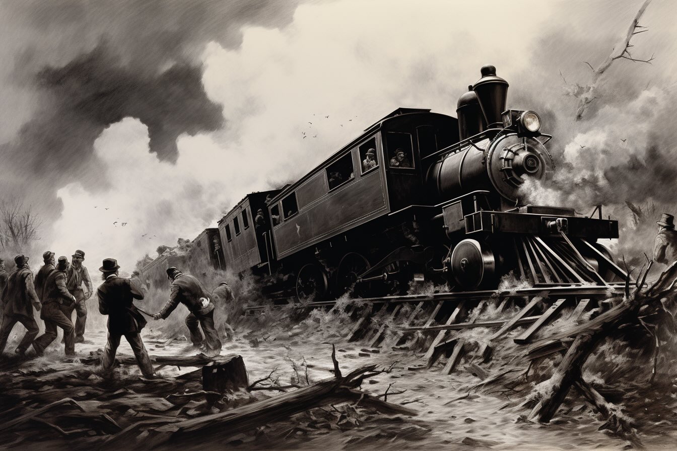Bostian Train Disaster of 1891 - Photo